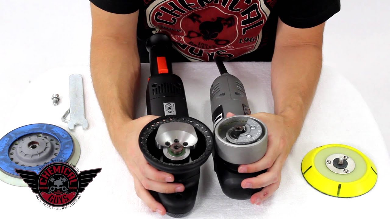 detailing logo Rupes LHR21ES vs Porter Cable 7424XP - Chemical Guys Detailing Car Care