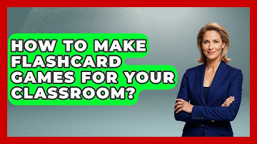 How To Make Flashcard Games For Your Classroom? - Your Crafty Classroom