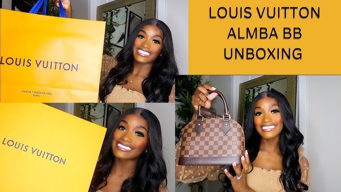 Louis Vuitton Ebene Alma BB Bag – The Closet