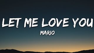 Mario - Let Me Love You (Lyrics) Resimi