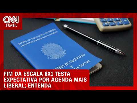 Fim da escala 6x1 testa expectativa por agenda mais liberal; veja análise | CNN PRIME TIME