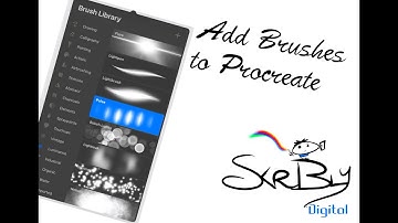 Adding Brushes to Procreate on the iPad