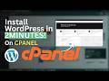 How to Install WordPress on cPanel (Step-by-Step Guide for Beginners)