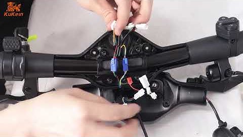 Video tutorial for replacing the dashboard on the KuKirin A1 Electric Scooter