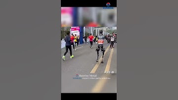 In Beijing, this ‘Tian Kun’ humanoid robot ran a half-marathon