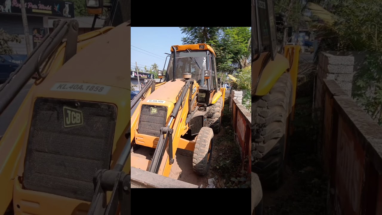 video JCB 3DX 2007 Model Backhoe Loader Machine