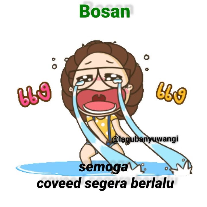 Bosan cuman rebahan.. Story WhatsApp animasi bergerak