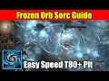 Diablo 4  season 4  frozen orb easy t80 pit speeds