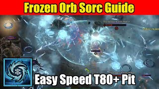 Diablo 4 | Season 4 | Frozen Orb Easy T80  Pit Speeds