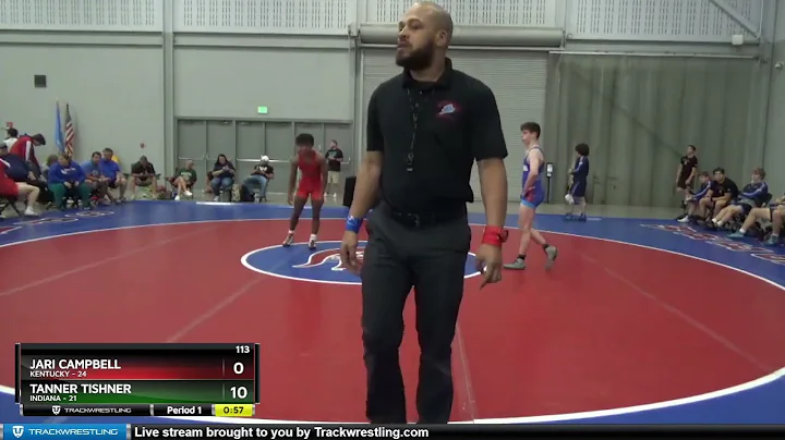 113 Lbs Round 2 (8 Team) - JaRi Campbell, Kentucky...