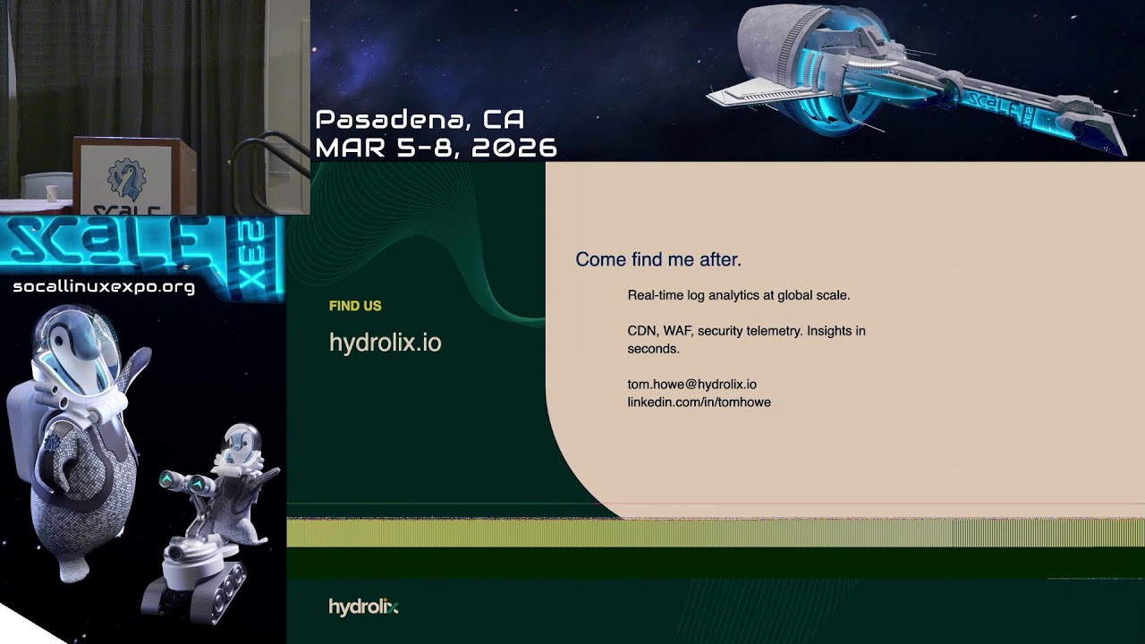 Ballroom F Friday Mar. 06 - SCaLE 23x