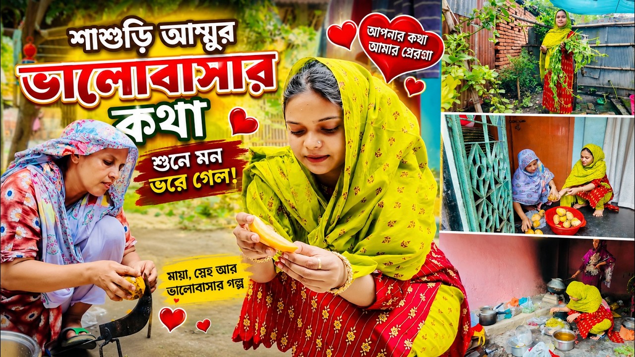 🥰 শাশুড়ি আম্মুর ভালোবাসার কথা শুনে মন ভরে গেল! family Vlog #viral