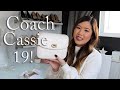 COACH CASSIE 19 - What Fits Inside Mod Shots First Impressions Review - Convertible Crossbody Bag