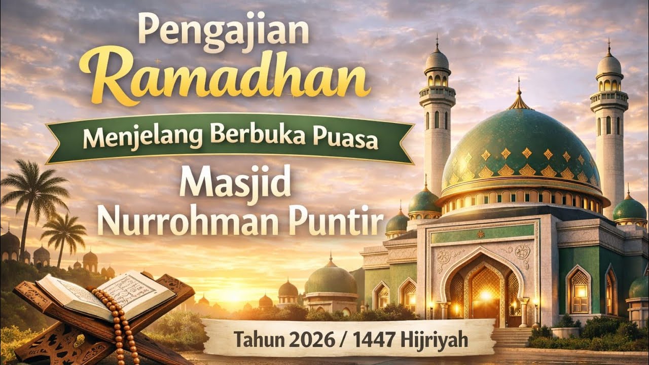 Pengajian Ramadhan Oleh Ust. Khozin dengan Tema : Lailatul Qadar
