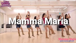 Mamma Maria Line Dance Ultra Beginner Frank Trace Demo L 맘마마리아 라인댄스 I Linedance