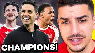 ARSENAL HAVE WON THE PREMIER LEAGUE!