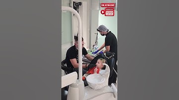 ЛЕЧИМ РЕБЁНКА 3Х ЛЕТ - полное видео на моем канале ✌️😉 #красноярск #стоматолог #дети