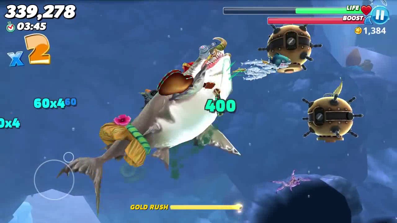Hungry Shark World Megalodon Android Gameplay #10 - YouTube