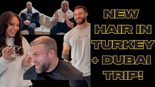 Hair Transplant with CBUM + Dubai trip with RAW Nutrition /  Iain Valliere