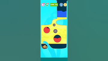 save the fish level 123  -mobile game/fishdom #shorts