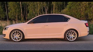 skoda octavia a7 выхлоп 1.4