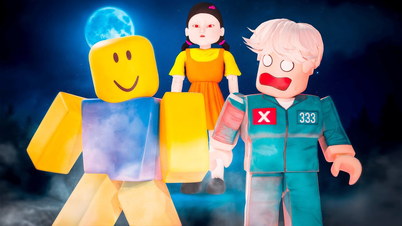 СЫГРАЛ с НУБОМ в Игру в кальмара INK GAME в Roblox