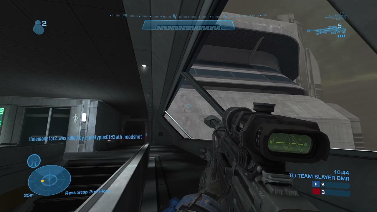 Halo MCC glitch in Reach map Boardwalk