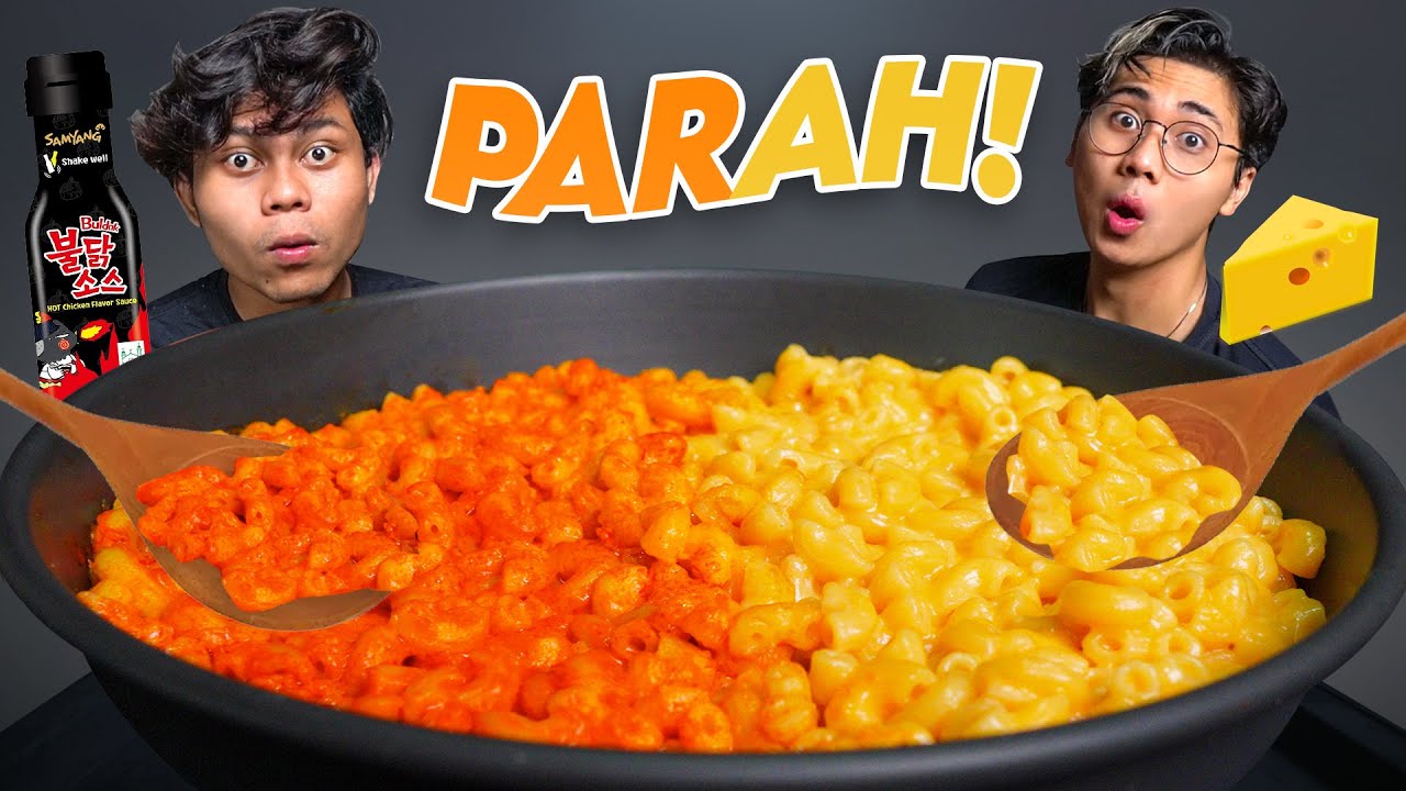 CREAMY!! MUKBANG MAC AND CHEESE SAMYANG PORSI JUMBO!! FT.WEDA🥵 - YouTube