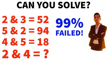 Can You Solve This Difficult Math Puzzle ? 99 Percent Failed ! IQ Test