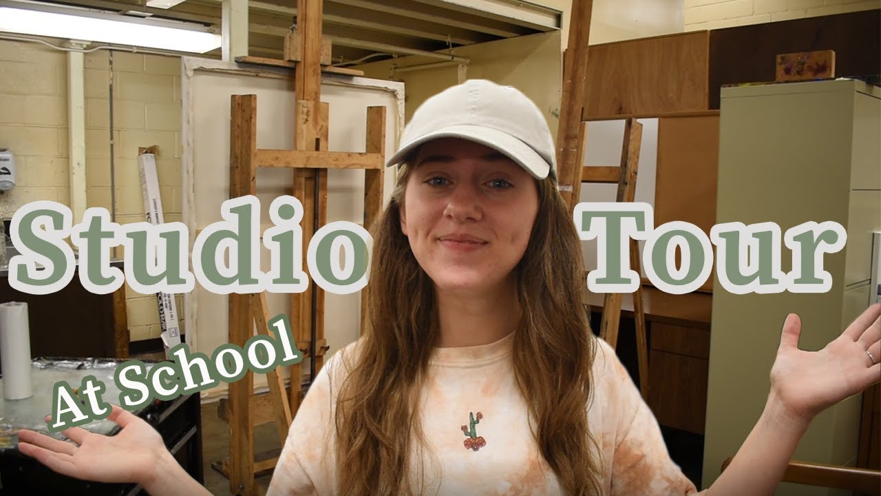 Art Studio Tour at my University YouTube