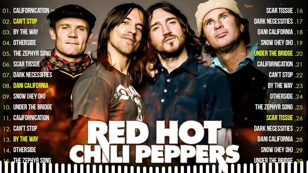 Red Hot Chili Peppers Greatest Hits - Best Songs of the Red Hot Chili Peppers Full Album