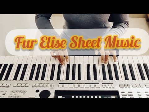 Fur Elise Sheet Music Ludwig Van Beethoven Music Score - fur elise roblox id