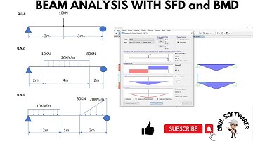 03-Beam modeling, load assignment and BMD SFD in Sap200