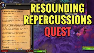 Resounding Repercussions Quest (WoW TWW)
