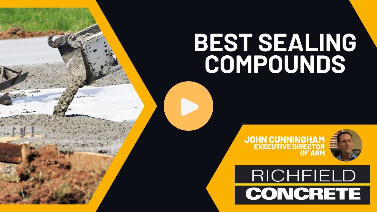 What Are the Best Sealing Compounds for Concrete? Richfield Blacktop