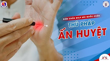 Kỹ Thuật Ấn Huyệt - Diện Chẩn Bùi Quốc Châu | G.V Huỳnh Tâm Bình