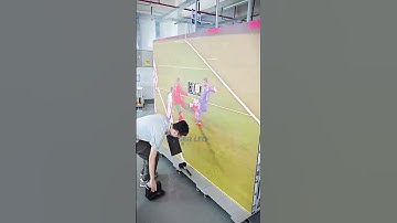 Maintaining indoor poster LED displays is very simple #ledscreen #eagerled#leddisplay #ledmodule