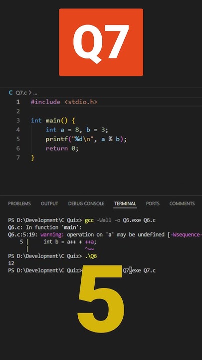 How Well Do You Know C? C Programming language Quiz Part 2 of 2 - YouTube