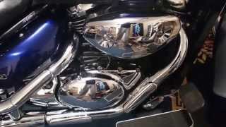 Suzuki Boulevard c50 Vance & Hines install and sound test.