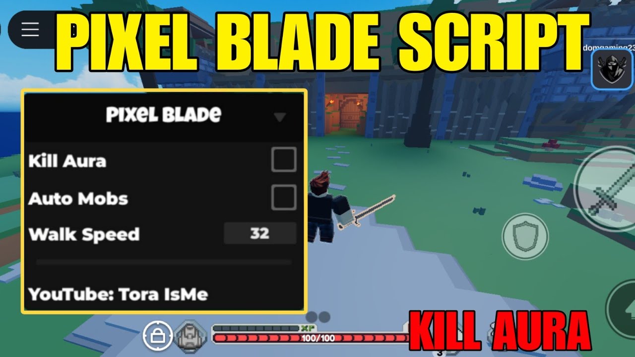*OP* Pixel Blade Script - Kill Aura, AutoFarm, WalkSpeed (NO KEY ...