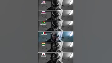 “We are Venom” in 6 different languages #shorts #venom2
