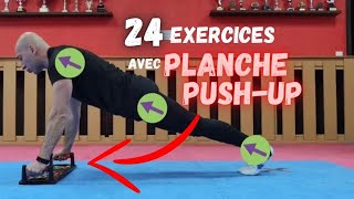 24 EXERCICES avec la planche à push up + Présentation + Test + Code Promo