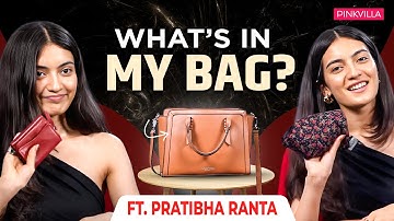 What’s in My Bag ft. Pratibha Ranta | Everyday Essentials, Makeup, & Must-Haves | Pratibha Ranta