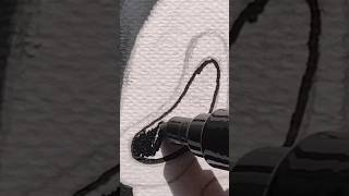 Drawing the old ghostface mask👻 #art #scream #asmr | Jennifer B.M