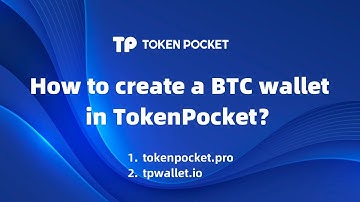 How to create a BTC wallet in TokenPocket? #bitcoin #btc #tokenpocket #wallet #ordinals