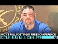 ANDY RUIZ SPEAKS ON LOSS IN FULL POST FIGHT PRESS CONFERENCE - RUIZ VS JOSHUA 2