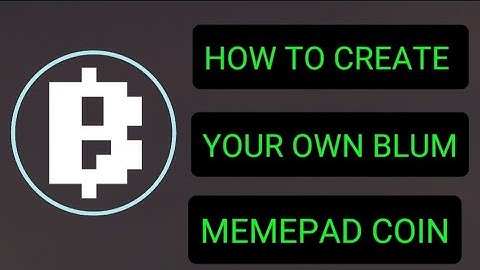 HOW TO CREATE YOUR OWN BLUM MEMEPAD COIN [STEP BY STEP]