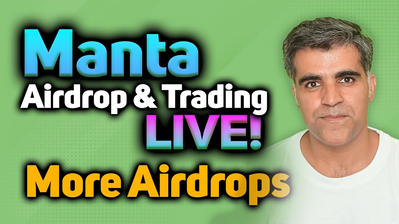Crypto Market Latest News Updates Manta Airdrop Claiming and Trading LIVE