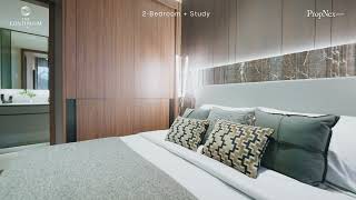 The Continuum 2 Bedroom Study