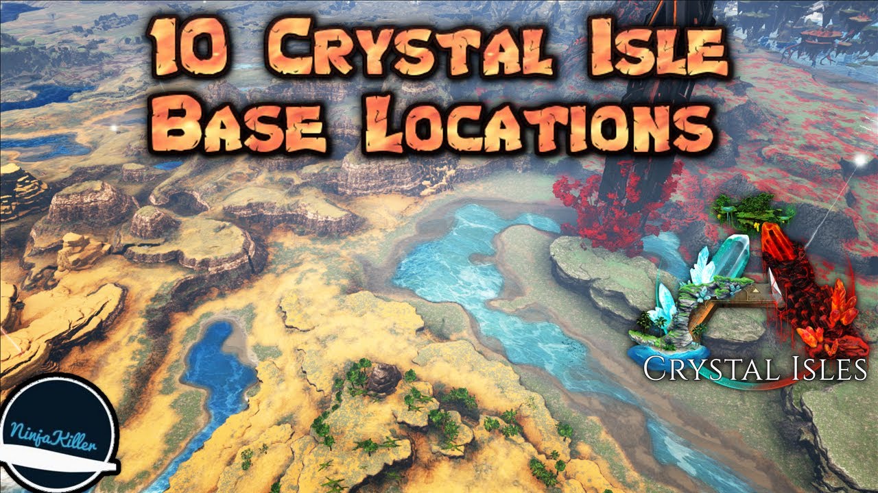 Ark Survival Crystal Isles Map